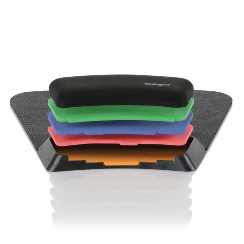 Kensington SmartFit Black Monochromatic Wrist Rest Comfortable Support