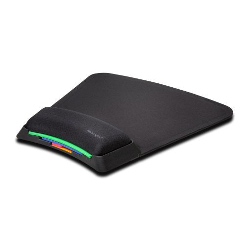 Kensington SmartFit Black Monochromatic Wrist Rest Comfortable Support