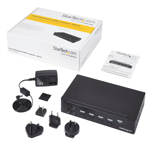 StarTech.com SV431HDU3A2 KVM switch
