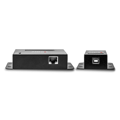 USB 2.0 Cat.6 Extender 50m 4 Port Network Transmitter Receiver 480Mbit/s
