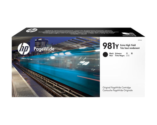 HP 981Y Extra ergiebige schwarze PageWide Tintenpatrone 20000 Seiten 343,5 ml