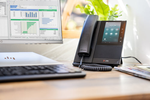HP Poly CCX 500 Business Media Phone with Open SIP and PoE-enabled IP phone