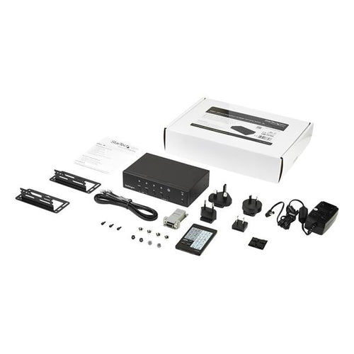 StarTech.com HDVGADP2HD 4K HDMI/VGA/DisplayPort Videoswitch - Multi-Input Konverter
