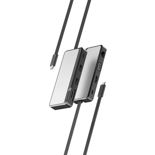USB-C Travel Dock ALOGIC Fusion Pro TOUR 100W Wired 10Gbps Grey