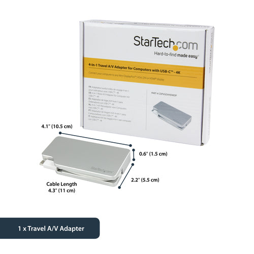 StarTech.com CDPVGDVHDMDP USB graphics adapter