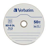 Verbatim M-DISC 50GB BD-R DL Spindel 25er Pack Optische Datenträger