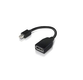 Lenovo Mini DisplayPort auf DisplayPort Kabel - 1,8m, Stecker auf Buchse, Schwarz