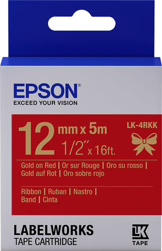 Epson LK-4RKK label-making tape
