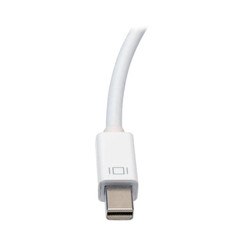 Keyspan Mini DisplayPort to VGA/HDMI Video Converter Adapter 4K 30Hz White 6-in