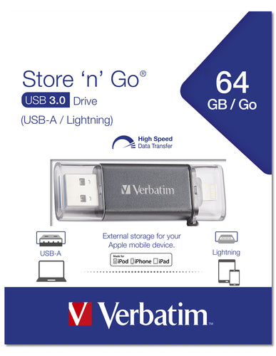 Verbatim iStore 'n' Go USB flash drive