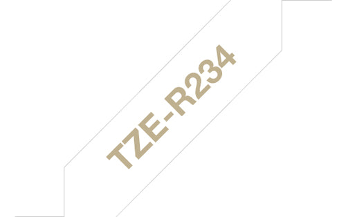 Brother TZE-R234 label-making tape