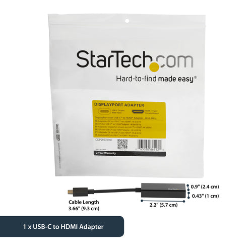 StarTech.com CDP2HD4K60 USB graphics adapter