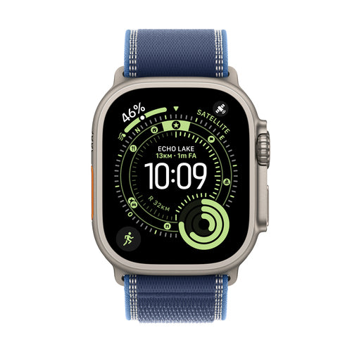 Apple Watch Ultra 3 GPS + Cellular 49mm Titangehäuse Natur OLED Touchscreen 64GB Wi-Fi GPS