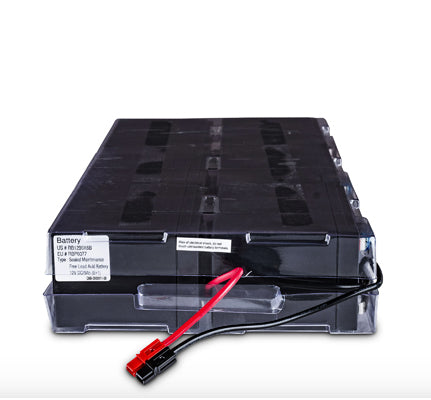 CyberPower RB1290X6B USV-Akku – 12V 9Ah versiegelte Bleisäure – Schwarz
