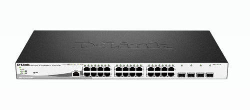 Managed Switch D-Link DGS-1210-28MP 28-Port Gigabit PoE+ 4 Combo Ports Rack Mountable