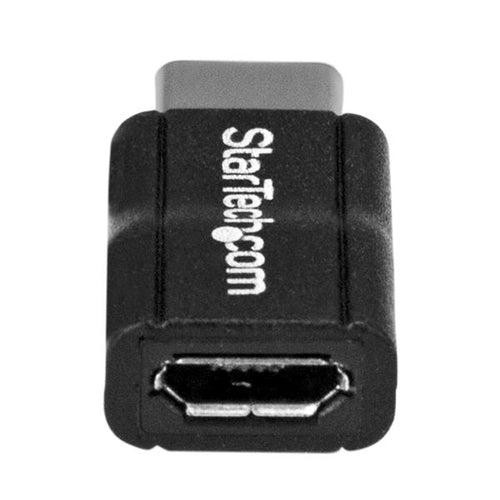 StarTech USB-C-auf-Micro-USB-Adapter – USB 2.0 – Schwarz – Datenübertragung und Laden