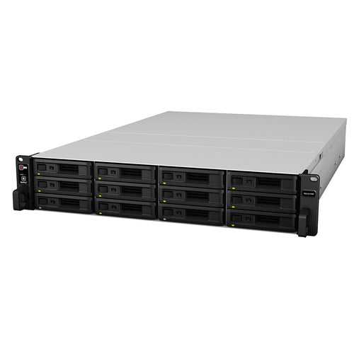 Synology RX1217RP 0TB 2U Rackmount Disk Array Black Grey