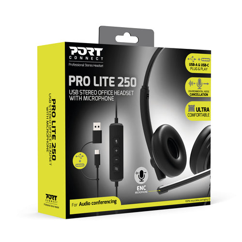 Port Designs PORT Connect 912005 headphones/headset