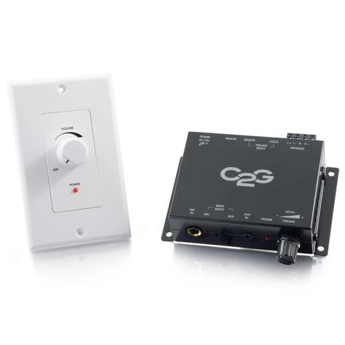 C2G Audioverstärker 15W Klasse D 3,5mm Ausgang Kompaktes Design