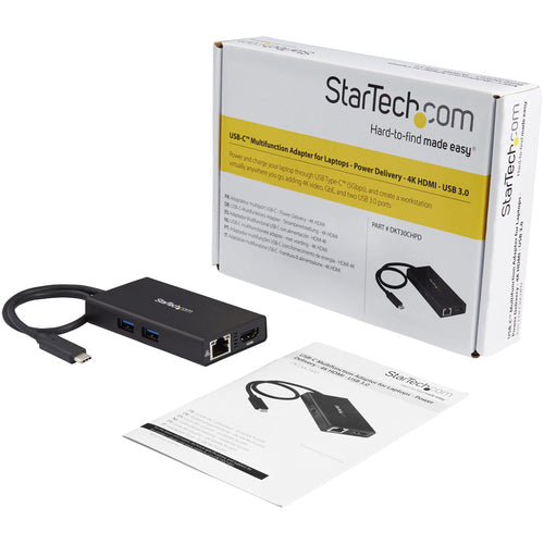 StarTech.com DKT30CHPD laptop dock/port replicator