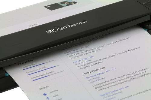 Document Scanner I.R.I.S. IRIScan Executive 4 600x600 DPI 8 ppm Compact