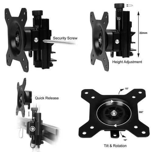 Siig CE-MT2111-S1 monitor mount / stand