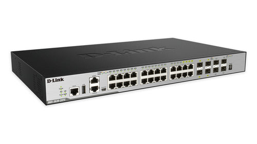D-Link DGS-3630-28TC 24-Port L3 Managed Gigabit Switch – Netzwerkgeräte