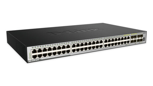 D-Link Layer 3 Managed Gigabit Switch 48-Port 10GE SFP+ Rack Mount