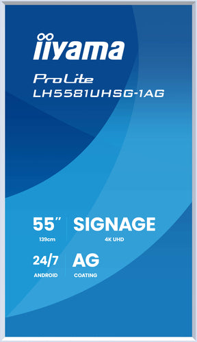 iiyama LH5581UHSG-1AG Signage Display
