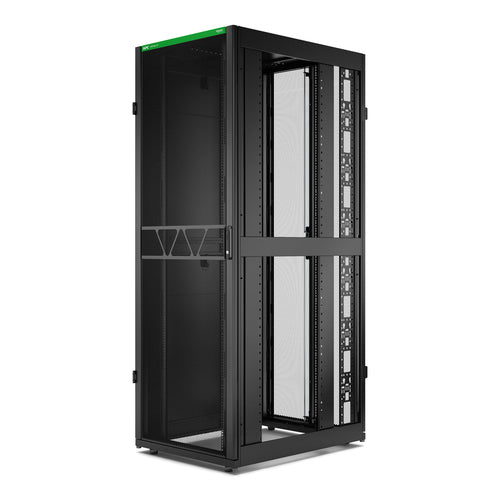APC NetShelter SX Serverschrank Gen 2 - 48 HE, Schwarz, freistehend, Schlüsselschloss