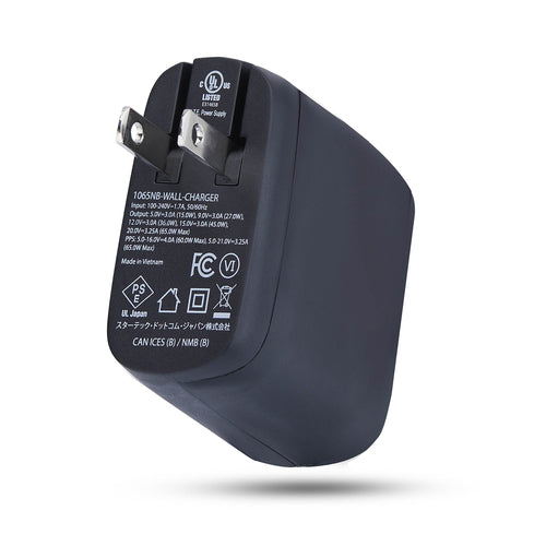 StarTech.com 1065NB-WALL-CHARGER mobile device charger