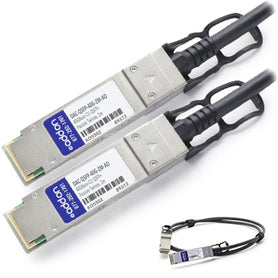 AddOn Networks 2m, 2xQSFP+ InfiniBand/fibre optic cable