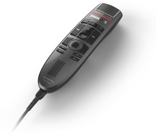 Philips SpeechMike Premium Touch USB Dictation Microphone -37dB Unidirectional Wired