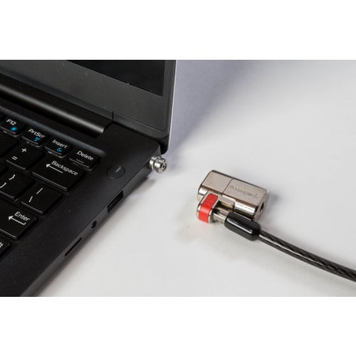 Kensington ClickSafe Laptop-Schloss für Dell Laptops, Stahl, Schwarz
