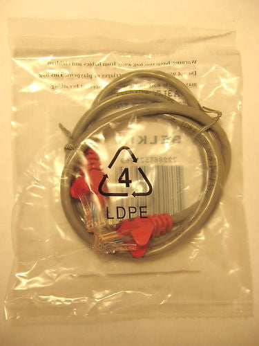 Networking Cable Belkin 3ft Cat5e UTP RJ-45 Grey