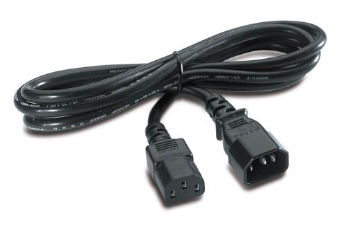 APC C13/C14 Power Cable 2.5m - C14 Coupler, C13 Coupler, 10A