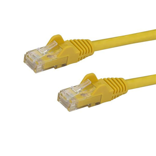 StarTech.com N6PATCH100YL 30,5 m langes CAT6 Ethernetkabel - Gelbes U/UTP Gigabit Netzwerkkabel