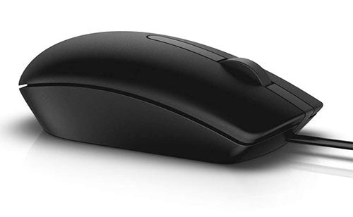 DELL MS116 Beidhändige Optische Maus - 1000 DPI - USB Typ-A - Schwarz