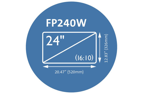 Kensington FP240W9 Blickschutzfilter – 24" Widescreen-Monitorfilter | Schutz vertraulicher Daten