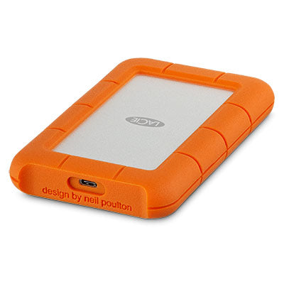 LaCie Rugged USB-C external hard drive