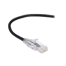 Cat6 Ethernet Cable 3m U/UTP RJ-45 Black High-Speed Connectivity