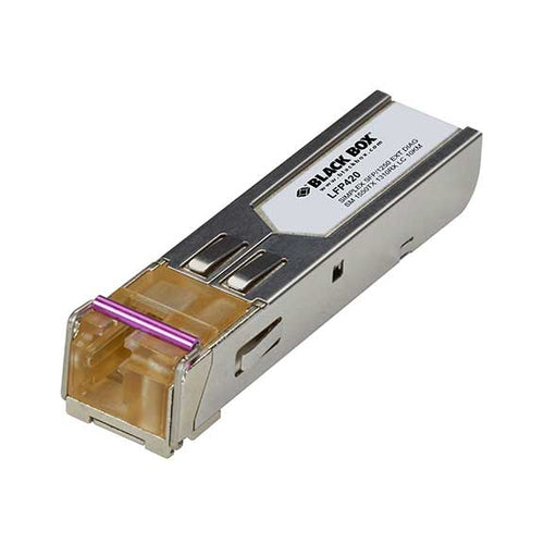 Fiber Optic Transceiver Black Box LFP420 1250 Mbit/s SFP 1000m LC