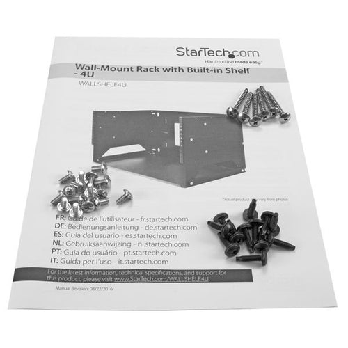 StarTech.com WALLSHELF4U rack cabinet
