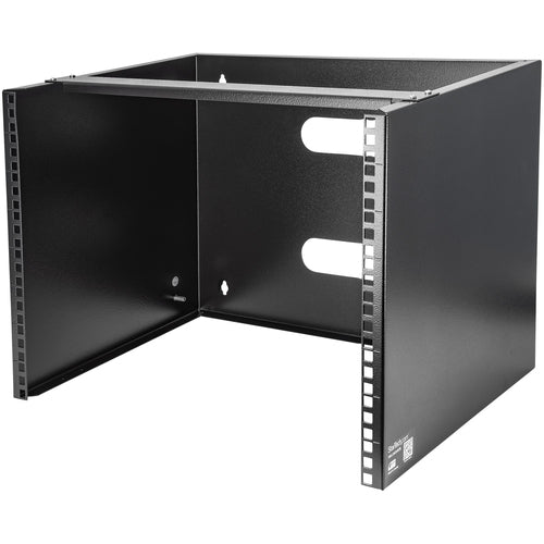 Wall Mount Rack StarTech.com WALLMOUNT8 8U Low Profile 14 Inches 80 lbs Capacity