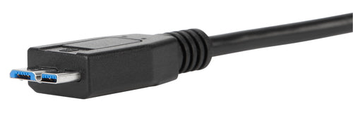 Targus ACC925USX USB C auf Micro-USB B Kabel – 1m, Stecker/Stecker, Schwarz