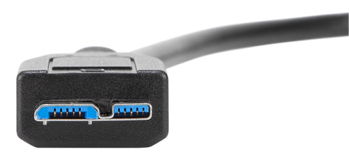 Targus ACC925USX USB C auf Micro-USB B Kabel – 1m, Stecker/Stecker, Schwarz