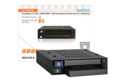 Icy Dock MB522SP-B storage drive docking station