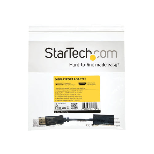 StarTech.com DP2HD4K60S video cable adapter