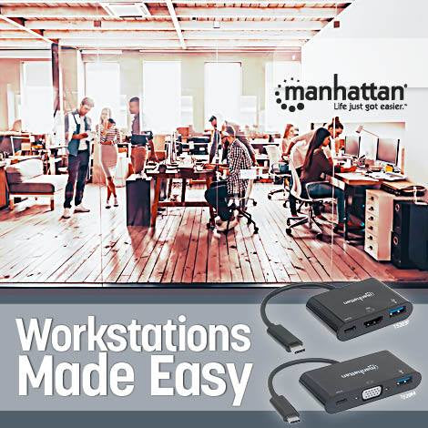 Manhattan 152044 USB graphics adapter