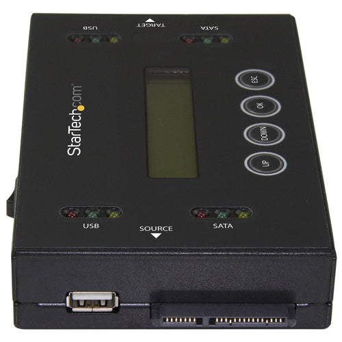 Hard Drive Duplicator StarTech.com SU2DUPERA11 1:1 6.6 GB/min USB and SATA